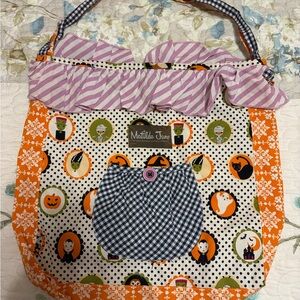 Matilda Jane Festive Orange and Purple Shoulder Bag